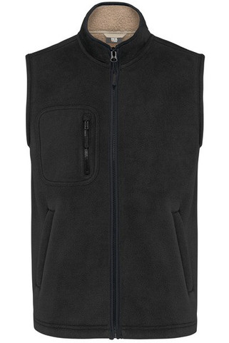 WK. Designed To Work WK610 - Bodywarmer polaire avec intérieur sherpa unisexe