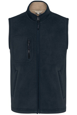 WK. Designed To Work WK610 - Unisex fleece bodywarmer with sherpa inner