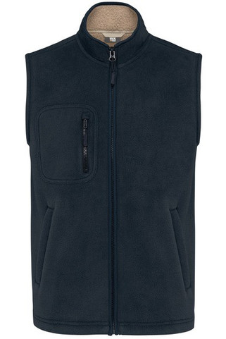 WK. Designed To Work WK610 - Bodywarmer polaire avec intérieur sherpa unisexe