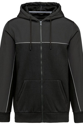 WK. Designed To Work WK410 - Duurzame Unisex Fleece Hoodie met Waterafstotende Softshell