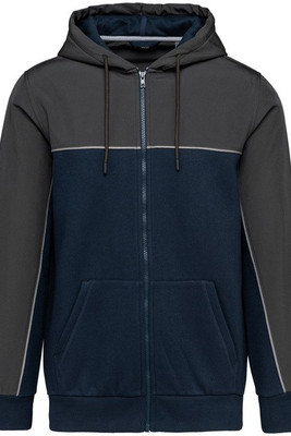 WK. Designed To Work WK410 - Duurzame Unisex Fleece Hoodie met Waterafstotende Softshell