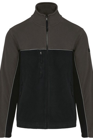 WK. Designed To Work WK904 - Unisex eco-friendly two-tone polarfleece jacket