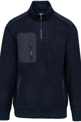 WK. Designed To Work WK905 - Unisex eco-friendly fleece with zipped neck