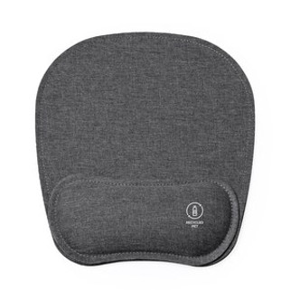 DRAX Das Mauspad aus RPET-Material und mit Kissen ist eine umweltfreundliche und bequeme Option für die Verwendung mit der Maus Ihres PCs oder Laptops - EgotierPro AL1187