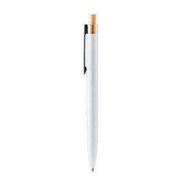 Stamina BL1078 - TANSA Unique pen with bamboo push-button and recycled aluminium body in an elegant matte finish