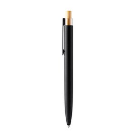 TANSA Unique pen with bamboo push-button and recycled aluminium body in an elegant matte finish - EgotierPro BL1078