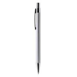 Stamina BL1239 - RODAL The pen with a black matte chrome recycled aluminium body is a stylish and sustainable choice for your writing needs
