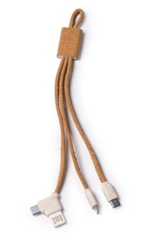 SEVEK 5-in-1 Charger w/Cork/Wheat - EgotierPro CR1093