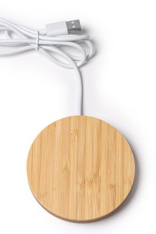 FURAX Wireless Charger: Cork/Bamboo - EgotierPro CR1209