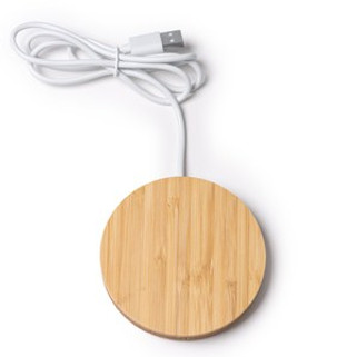 FURAX Wireless Charger: Cork/Bamboo - EgotierPro CR1209