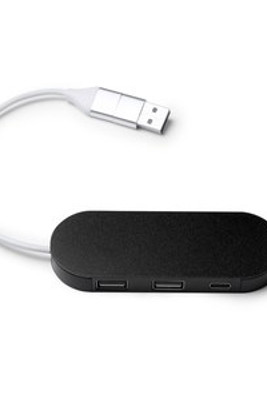 Recycled Aluminium USB Port: Dorian - EgotierPro IA1202