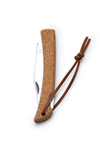 Rasoir XENA - Acier Inoxydable & Liège Naturel - EgotierPro NA1188