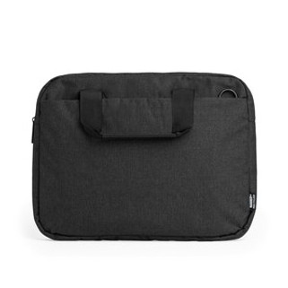 KALMAR Padded document case for your laptop made from 600D RPET recycled polyester in heather finish - EgotierPro PM7500