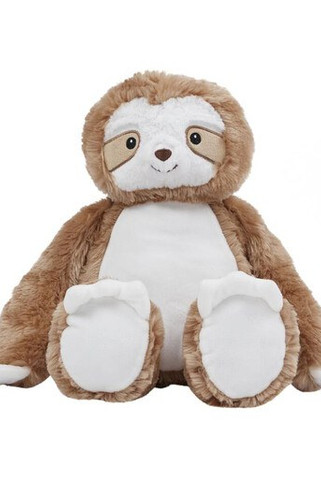 MUMBLES MM572 - Cuddly Sloth Plush with Removable Stuffing