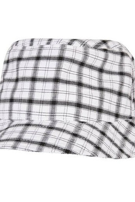 FLEXFIT F5003C - Trendy Checkered Polyester Bucket Hat