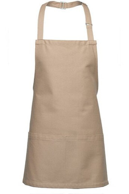 NEWGEN TB204 - Durable Cotton Chef Apron with Dual Pockets