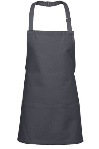 NEWGEN TB204 - Katoenen Korte Schort met Metalen Gesp en Zakjes