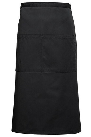 NEWGEN TB205 - Lång Barmansförkläde med Fickor i Bomull