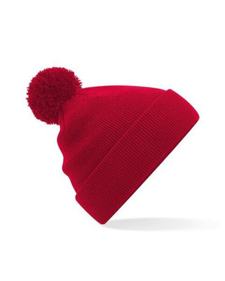 Beechfield B426B - Kids Soft-Touch Acrylic Pom Pom Beanie Hat