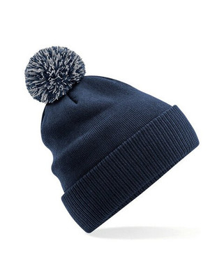 Beechfield B450R - Eco-Friendly Recycled Snowstar Beanie with Pom Pom