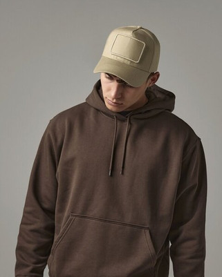 Beechfield B638 - Customizable 5 Panel Cotton Cap with Removable Patch