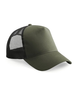 Beechfield B640B - Classic Retro Snapback Trucker Hat with Tearaway Label