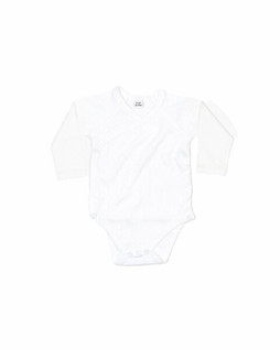 Babybugz BZ60 - Organic Cotton Long Sleeve Kimono Baby Bodysuit