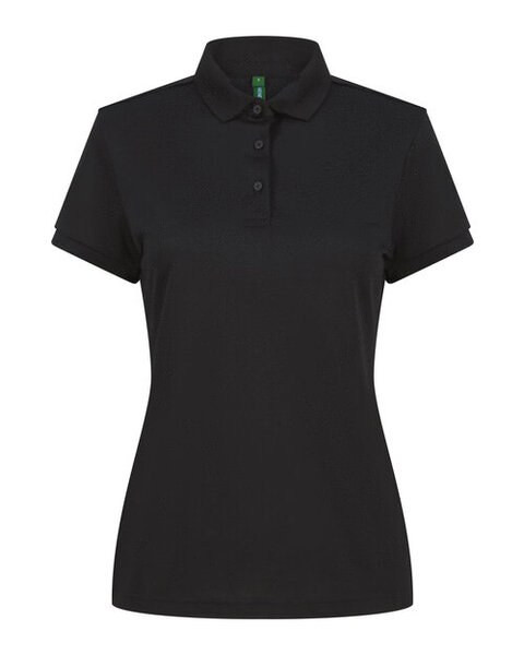 Henbury H466 - Eco-Friendly Ladies Recycled Polyester Polo Shirt
