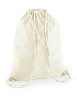 Westford mill W910 - Eco-Friendly Recycled Cotton Gym Drawstring Bag