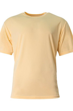 A4 N3142 - Mens Shorts Sleeve Cooling Performance Crew Shirt