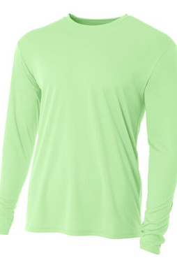 A4 N3165 - Long Sleeve Cooling Performance Crew Shirt