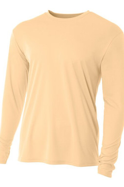 A4 N3165 - Long Sleeve Cooling Performance Crew Shirt