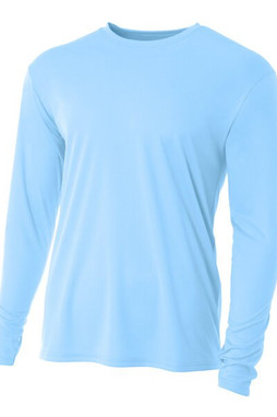 A4 N3165 - Long Sleeve Cooling Performance Crew Shirt