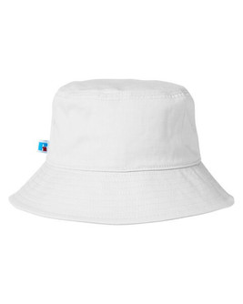 Russell Athletic UB88UHU - Classic Cotton Twill Bucket Hat with Sweatband