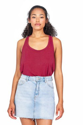 US Blanks US510 - Ladies Sheer Cropped Racer Tank