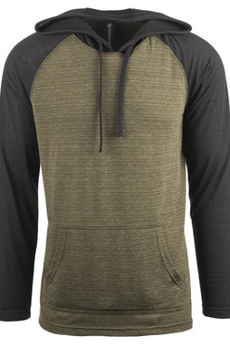 Burnside B8127 - Yarn-Dyed Raglan Pullover
