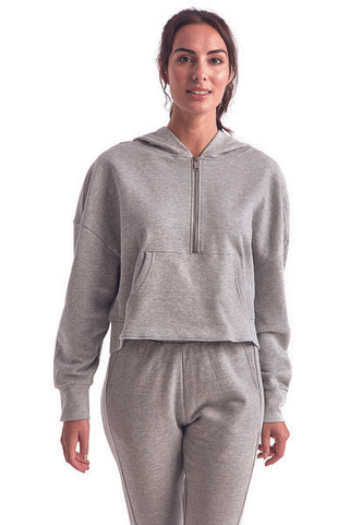 TriDri TD077 - Ladies Alice Half-Zip Hooded Sweatshirt