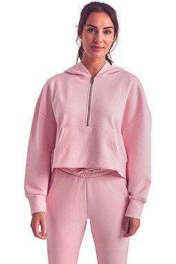 TriDri TD077 - Ladies Alice Half-Zip Hooded Sweatshirt
