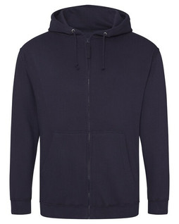 Just Hoods By AWDis JHA050 - Mens 80/20 Midweight College Full-Zip Hooded Sweatshirt