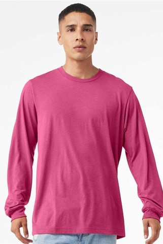 Bella+Canvas 3501 - Men’s Jersey Long-Sleeve T-Shirt