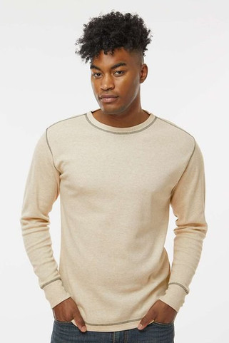 J. America JA8238 - Mens Vintage Long-Sleeve Thermal T-Shirt