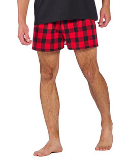 Boxercraft BM6701 - Cómodos Pantalones Cortos de Franela para Hombre