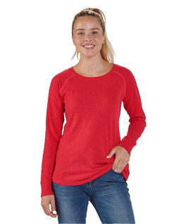 Boxercraft BW3166 - Ladies Payton Preppy Patch Long-Sleeve T-Shirt