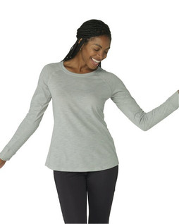 Boxercraft BW3166 - Ladies Payton Preppy Patch Long-Sleeve T-Shirt