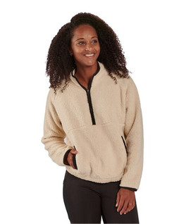 Boxercraft BW8501 - Ladies Everest Pile Fleece Half-Zip Pullover