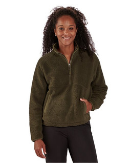 Boxercraft BW8501 - Ladies Everest Pile Fleece Half-Zip Pullover