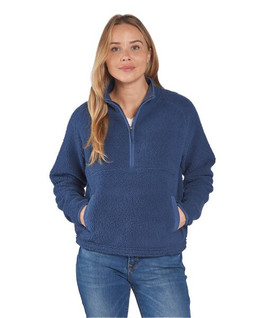 Boxercraft BW8501 - Ladies Everest Pile Fleece Half-Zip Pullover