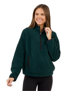 Boxercraft BW8501 - Ladies Everest Pile Fleece Half-Zip Pullover