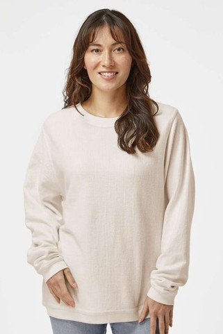 Boxercraft D02 - LadiesRally Corduroy Knit Pullover Crew