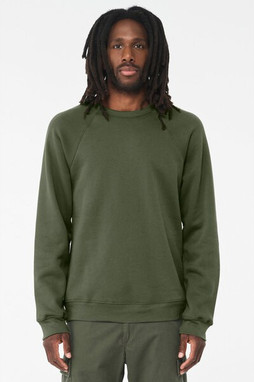 Bella+Canvas 3901 - Unisex Sponge Fleece Crewneck Sweatshirt